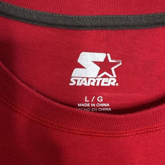 STARTER Men’s Tampa Bay Buccaneers T Shirt Size L - Picture 3 of 5